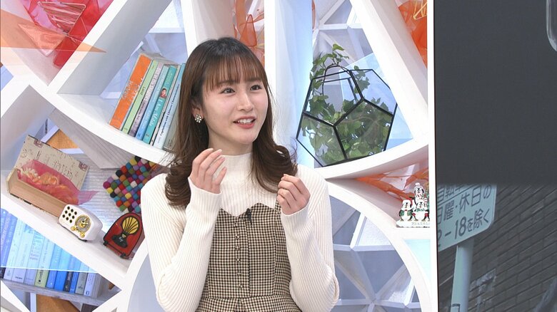 毎朝白湯を飲むという　岸本理沙アナウンサー