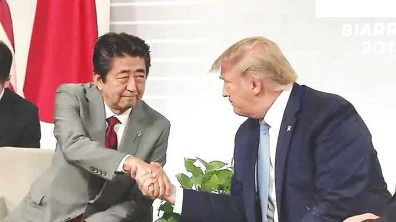 強固な信頼関係を築いた安倍前首相とトランプ大統領