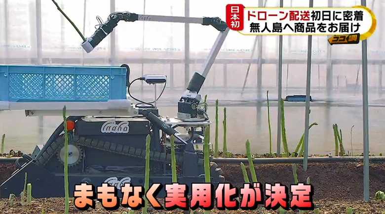inaho「自動野菜収穫ロボット」