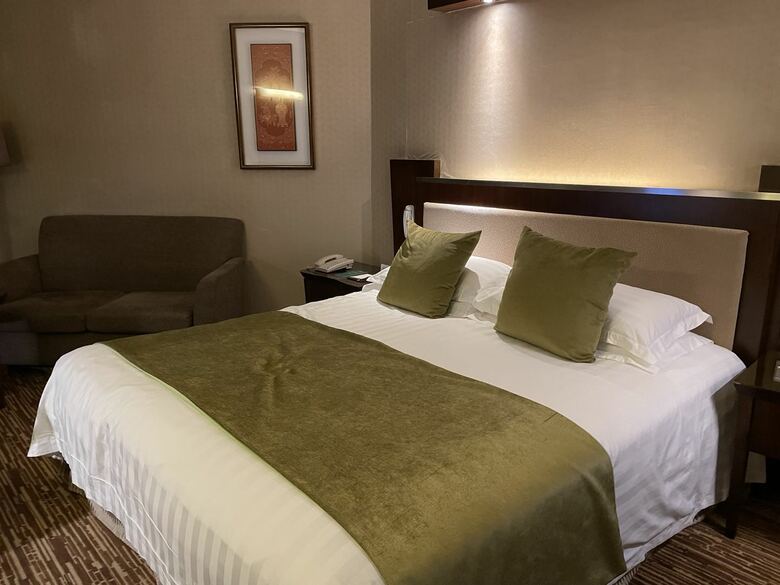 ”隔離”の部屋は快適であった