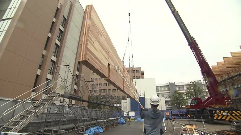 国内最大級のCLTパネル