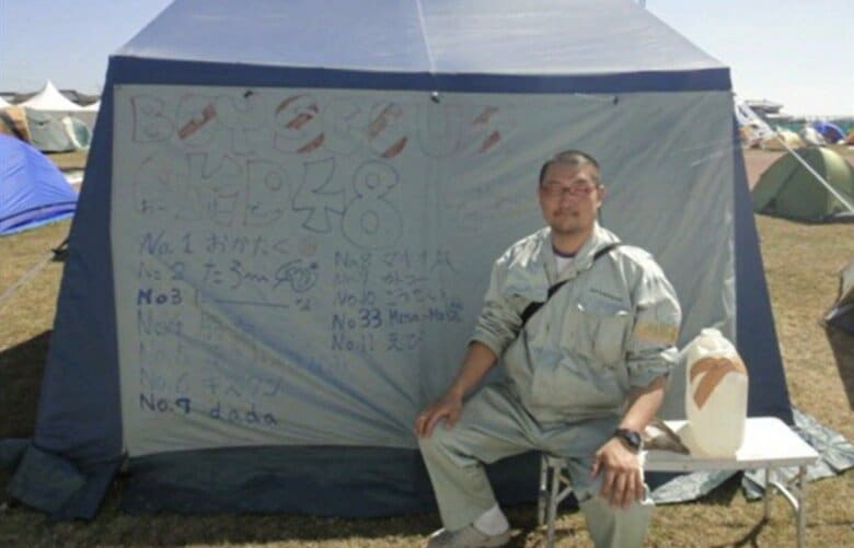 岡田さんは震災直後からボランティアに訪れていた