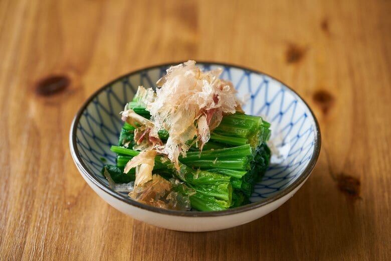 お浸しにすればシュウ酸を減らすことができる（画像はイメージ）