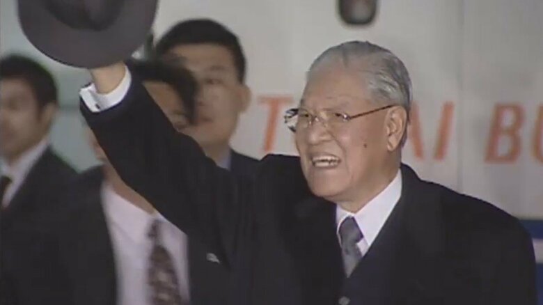 親日家として知られる李登輝氏　2004年訪日