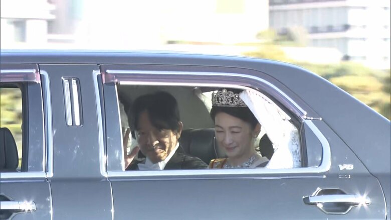 秋篠宮ご夫妻も新年祝賀の儀出席のため皇居へ