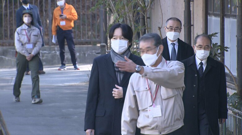 広島ご訪問に同行　右から2人目が吉田氏　2023年1月