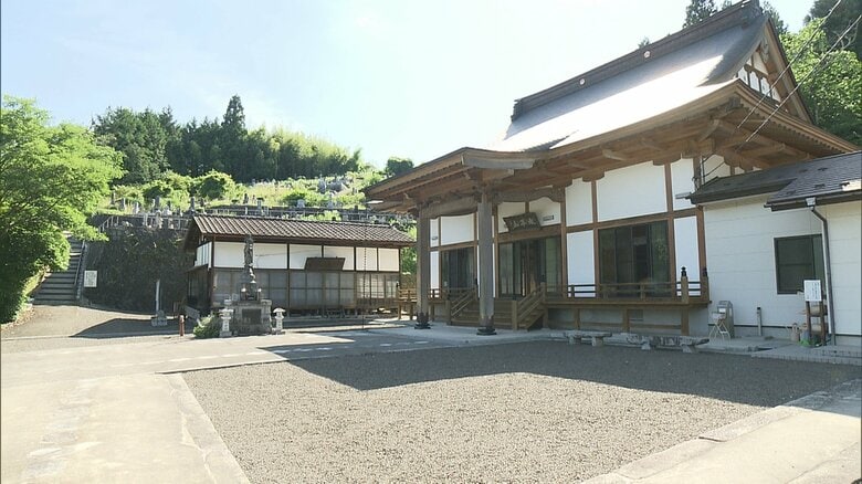 最初に校舎が設けられた天正寺
