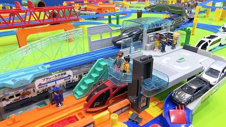 鉄道模型も人気