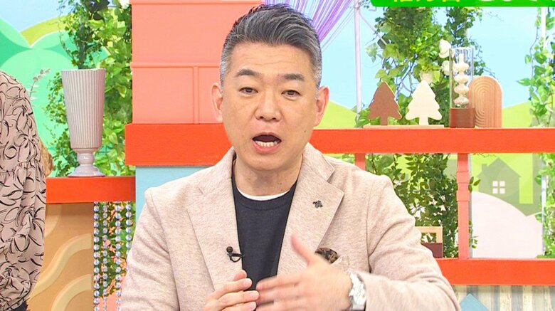 橋下徹氏 関西テレビ「旬感LIVEとれたてっ！」より