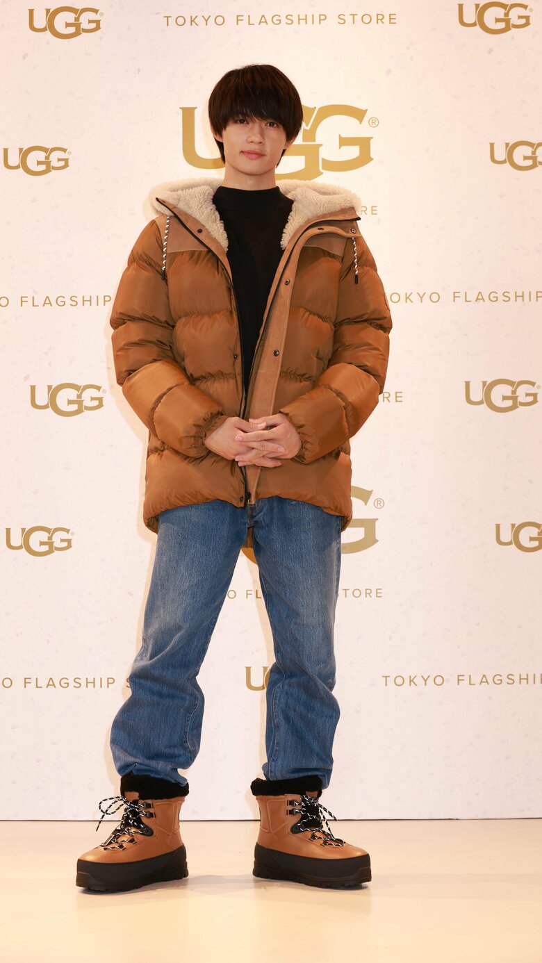 佐野勇斗さん　UGG®/ Deckers Japan
