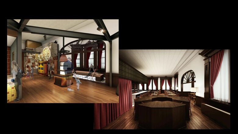 庁舎の中にはカフェなども（提供 北海道赤れんが未来機構）