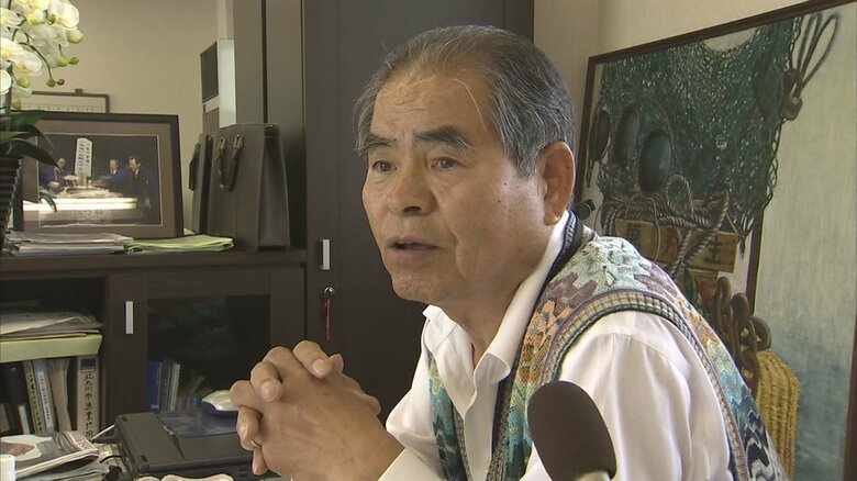 上野忠義組合長