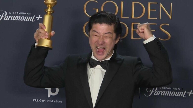 助演男優賞の浅野忠信さん