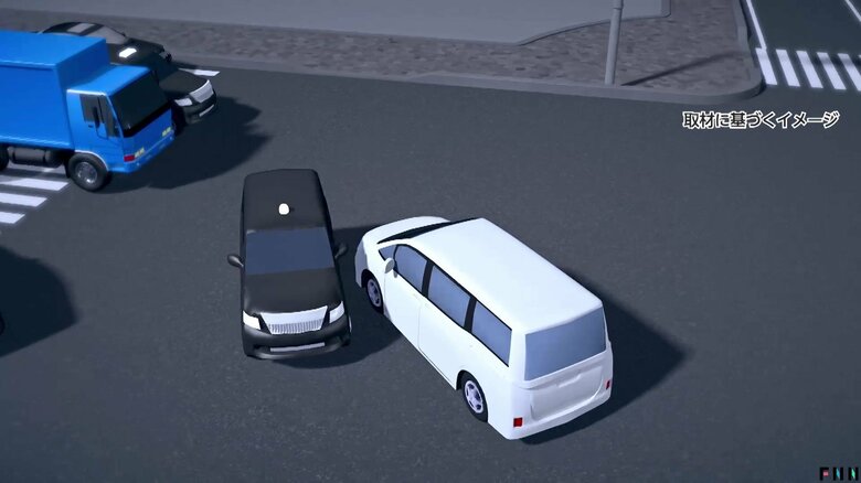 事故の様子（イメージ）