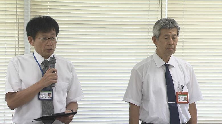 長野県教委の説明（県庁　9月14日）