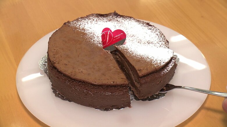 『ふわとろショコラ（ホール）』2592円（税込み）