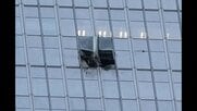 北京中心部の108階建て高層ビルに小型機衝突か　SNS画像など削除　現地当局の発表なし