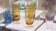 1961年に立ち上げ…昭和レトロなガラス食器ブランド「アデリア」の商品を集めた特別展 愛知県北名古屋市で5/31まで