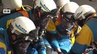 広域緊急援助隊、初の北陸3県合同訓練　大規模災害を想定して「ガス充満建物」「高所救助」など実践的訓練