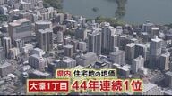 地価公示 44年連続で住宅地1位のエリアは？ 新築マンション「富裕層向けの需要高い状況」 10億円で成約の物件も 【福岡発】
