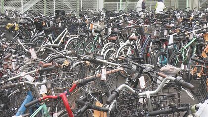手数料3500円が影響か…撤去自転車の“約6割”は引き取らず 放置台数全国ワーストの名古屋