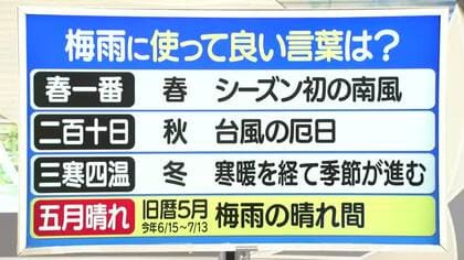 【天気／山形】梅雨に使えるのは「五月晴れ」＆30日の詳しい天気　中村友祐気象予報士の天気予報(2)