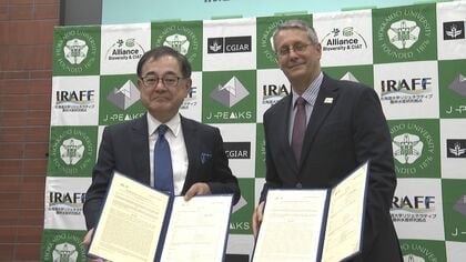 【クラーク博士の孫の孫が来道し注目】創基150年の北海道大学が“新たな挑戦”に向け研究組織と連携協定を締結＿優れた技術を世界に発信へ…『少年よ大志を抱け』の高祖父との縁に『深い感慨』と期待感を語る