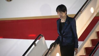 【速報】高市首相がアメリカ到着　首脳会談へ…ホルムズ海峡“艦船派遣”などトランプ氏の要求にどう向き合うのか焦点