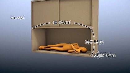 “鍵付き”押し入れに10代少女を監禁か　40代両親と20代兄を逮捕「しつけのため」家族ぐるみで虐待か　少女の手足に拘束の金具も
