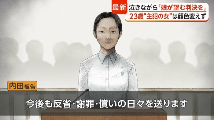 内田被告の最終陳述