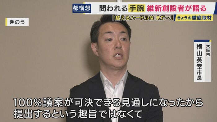 大阪市の横山英幸市長