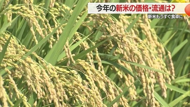 まもなく新米が店頭に並ぶ