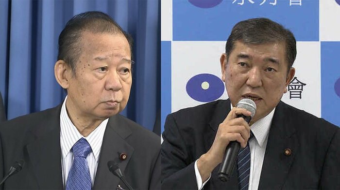二階幹事長・石破元幹事長