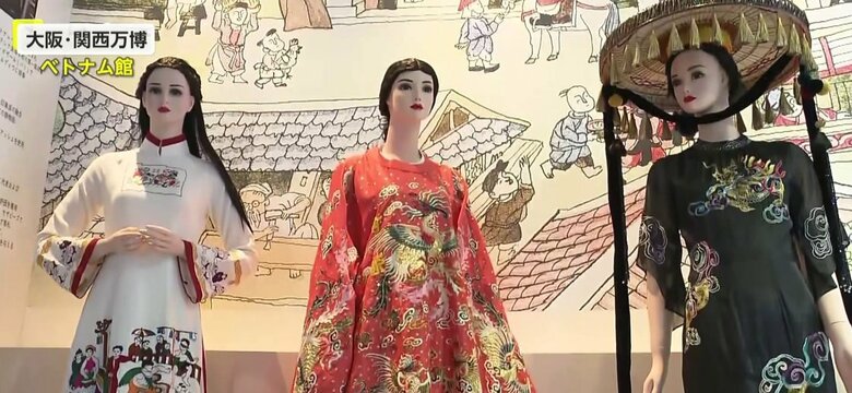 戦争終結から50年の日に…万博「ベトナム館」ようやくオープンで多くの来場者　インドとブルネイ館は調整の最終段階｜FNNプライムオンライン