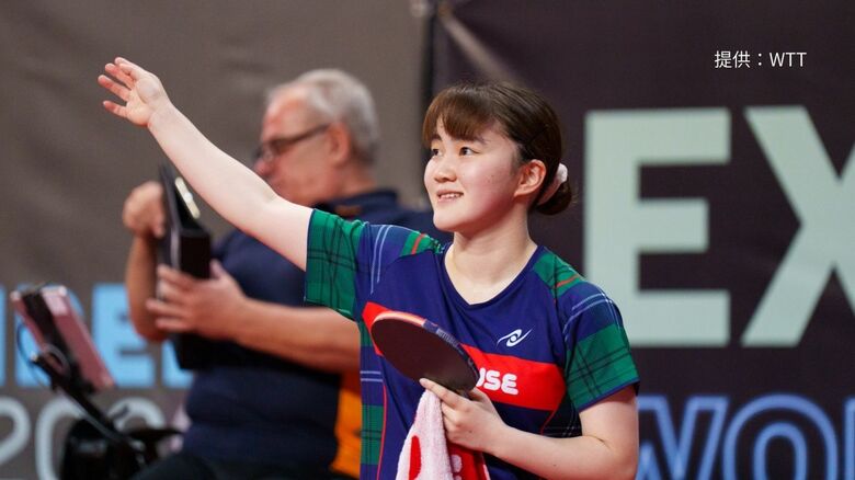【卓球】大野市出身の大藤沙月選手が単複2冠に輝く　シングルスでは“カットマン”橋本選手にストレート勝ち｜FNNプライムオンライン