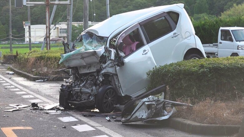 小浜市の国道27号で軽自動車と大型トラックが正面衝突　54歳女性が死亡　軽がセンターラインをはみ出したか｜FNNプライムオンライン