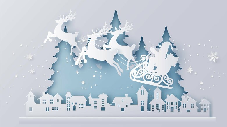 サンタさんに贈る天気予報？ クリスマスイブの日本付近は南からのアプローチがオススメ「雨」「暴風」「気温」にご注意を｜FNNプライムオンライン