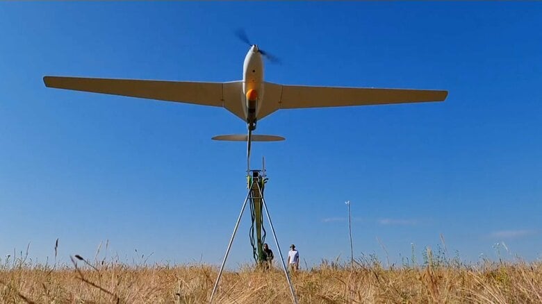 ウクライナ軍のために開発中のドローン「パニッシャー」