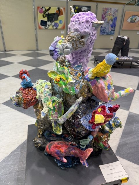 『シン・カロン』作：高橋蘭さん（画像提供：秋田公立美大附属高等学院）