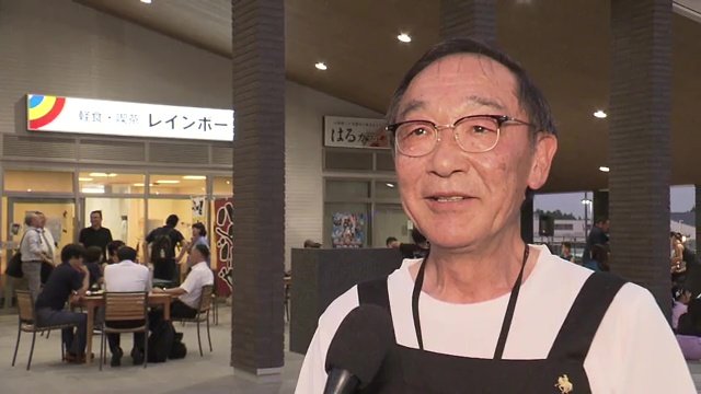 喫茶レインボーの店主・武内一司さん
