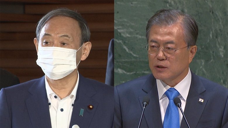 日韓関係「放置してはならない」 菅首相が文大統領と電話会談