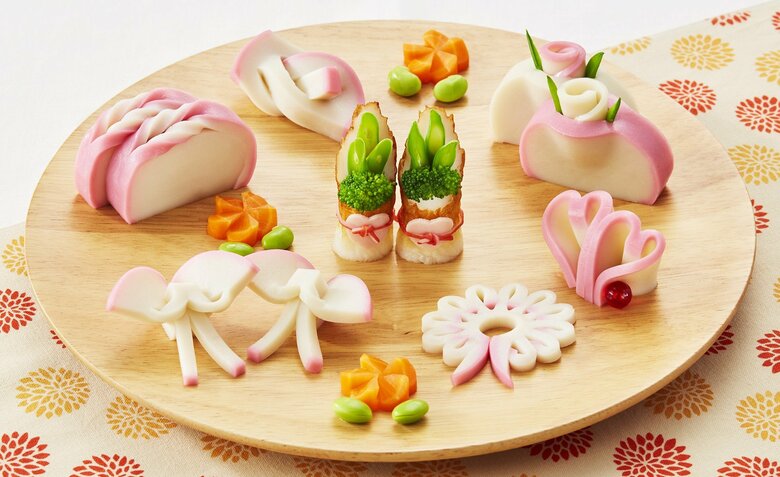 かわいい飾り切り（提供：紀文食品）