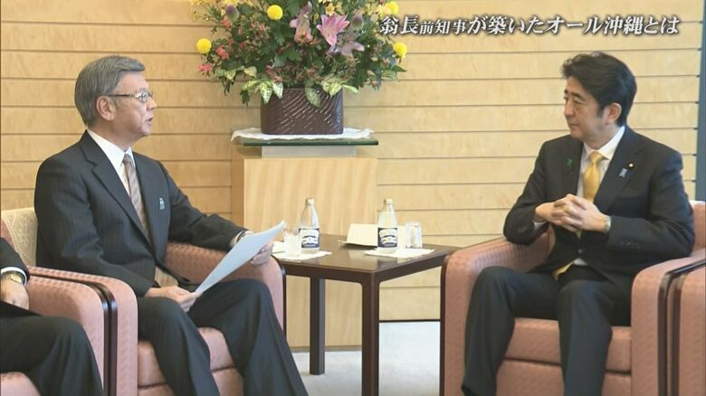 2015年 安倍首相（当時）との初会談