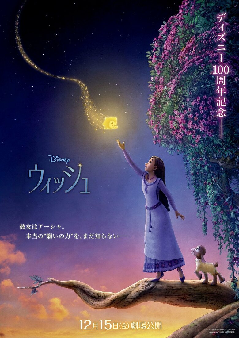 『ウィッシュ』12月15日(金) 全国ロードショー　(c)2023 Disney. All Rights Reserved.