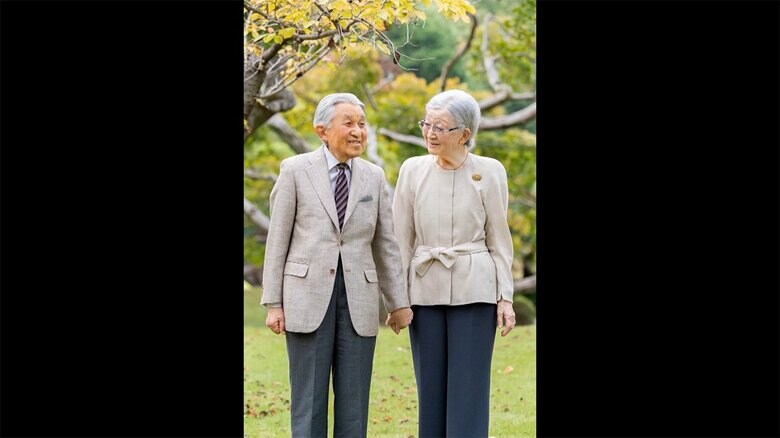 10月4日撮影 赤坂御用地（宮内庁提供）