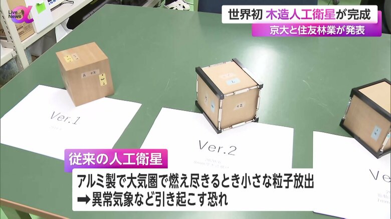 京都大学と住友林業が世界で初めて完成させた木造の人工衛星
