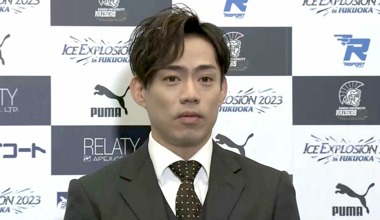 引退を決めた理由を語る高橋大輔