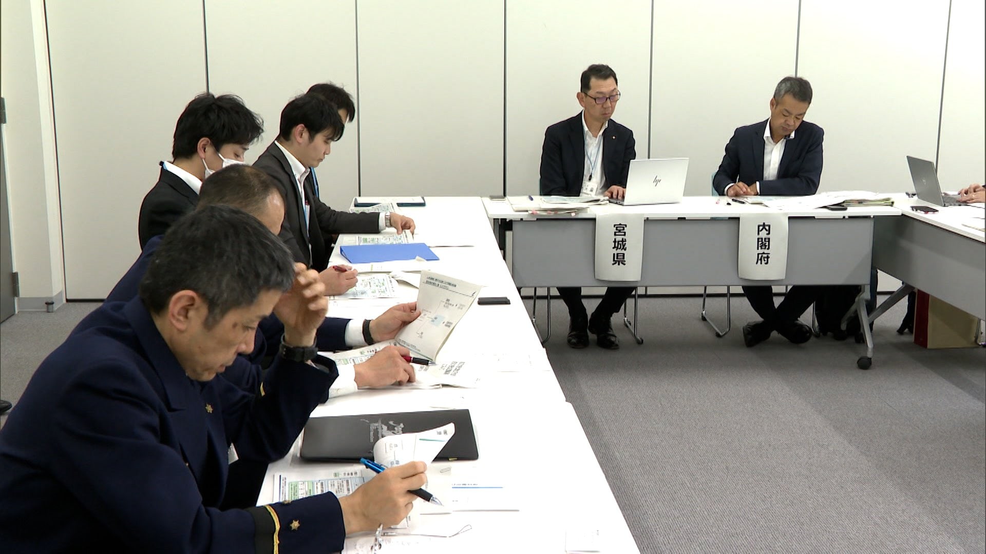 災害時の課題を事前に数値で可視化　内閣府が宮城・石巻市を視察　「防災庁の柱」政府モデル事業