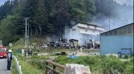 「家が燃えていて黒い煙が見える」平田村で住宅など焼く火事＜福島県＞