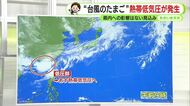 新たな“台風のたまご” 熱帯低気圧が発生へ　静岡県内への影響は　【静岡・ただいま天気　6/9】